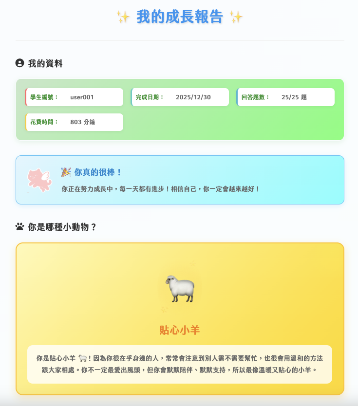 學生版報告範例 1